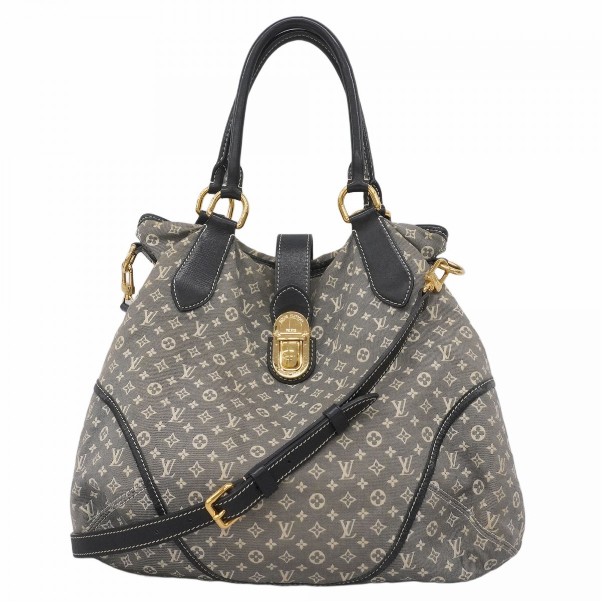 Auth [5pd6222] LOUIS VUITTON Handbag Monogram Ideal Elegy M56697 Uncle [Pre-...