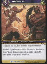 WoW Karte World of Warcraft Dark Portal Hinterhalt #79/319 Blaue Rare