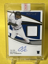 2021 Immaculate Daz Cameron Sealed Panini OnCard RPA 76/99 Detroit Tigers