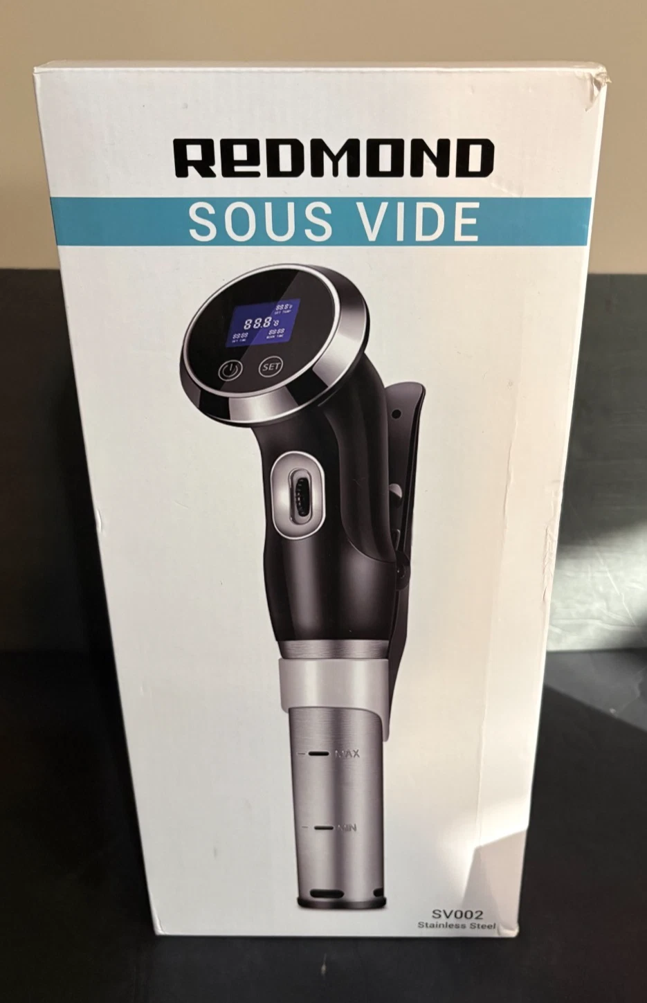 Redmond SV-8001 Sous Vide Precision Cooker Stainless Steel Black Silver - NEW
Opens in a new window