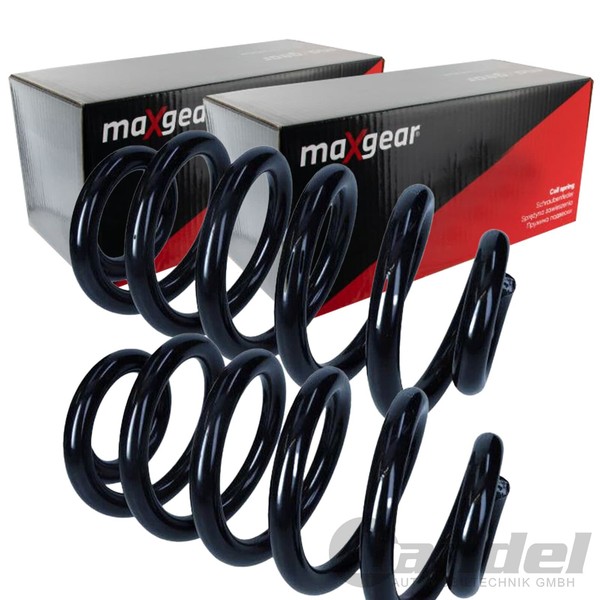 2X Maxgear Fahrwerksfedern Federn Hinten Passend FüR Audi A6-image