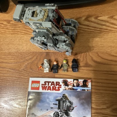 Lego Star Wars 75177 First Order Heavy Scout Walker 99.5% Complete w/Minifigures