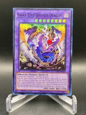 solid snake yugioh card Suda-AE035 Snake-Eyes Doomed Dragon (UL) – TCG Corner You can only use this effect of Snake Snake-Eyes Vengeance Dragon - ALIN-EN040