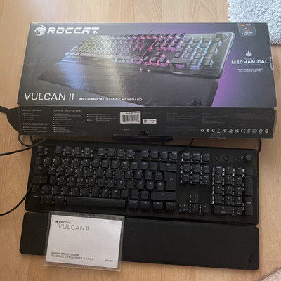 ROCCAT Vulcan II mechanische Gaming-Tastatur QWERTZ DE USB beleuchtet schwarz