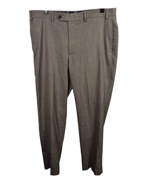 Lauren Ralph Lauren Men s Dress Pants 36X32 Brown Tan Flat Front Classic Fit
