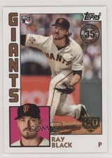 2019 Topps 1984 Baseball Rookies 150th Anniversary 6/150 Ray Black #84R-RBL 3j2