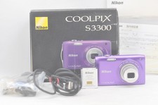  SakuraDo  2012 Nikon Coolpix S3300 Purple 16MP CCD Compact Digital Camera