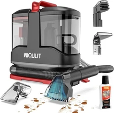 NIQULIT Portable Carpet & Upholstery Cleaner - 15Kpa Deep Cleaning Machine