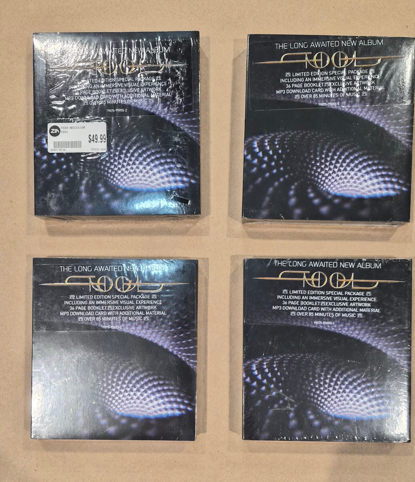 Tool Fear Inoculum 2019 Ltd Collectors Edition CD Variant 1 HD Screen