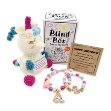 anriyahaiza Emotional Support Unicorn Crochet Set Positive Crochet Animals