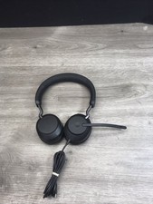 Jabra Evolve2 40 Wired USB On-Ear Headset Double Boom Mic Black USB-C