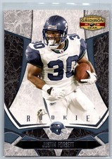 Justin Forsett 2008 Donruss Gridiron Gear RC Rookie 419/999 #150 Seattle