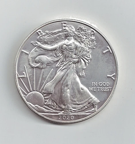 1oz American Eagle 2020 - 1 Dollar Amerika USA 999 Silber. Unc.