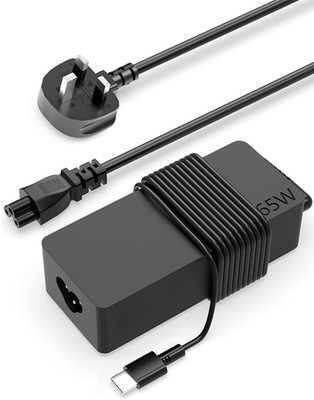 65W USB C Laptop Ladegerät kompatibel mit Lenovo Thinkpad/Yoga/Chromebook Ladegerät