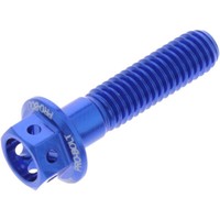 Schraube Jmp 6 Kant Bolt M6X1,00Mm 25Mm Aluminium Racing Blau