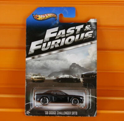 Hot Wheels - 2013 - '08 DODGE CHALLENGER SRT8 - Fast & Furious 7/8 * MINT * (#3)