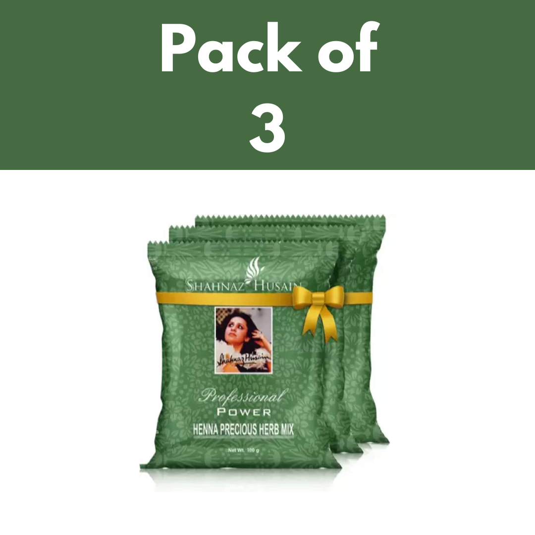 Shahnaz Husain Professional Henna Precious Herb Mix 100gm Black