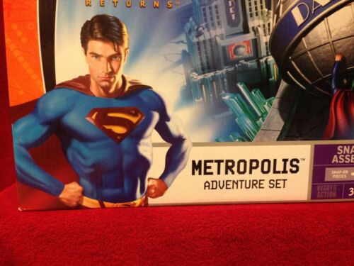 MATCHBOX SUPERMAN PLAYSET Movie Rare 2006 / BRAND NEW Factory Sealed - Picture 4 of 8