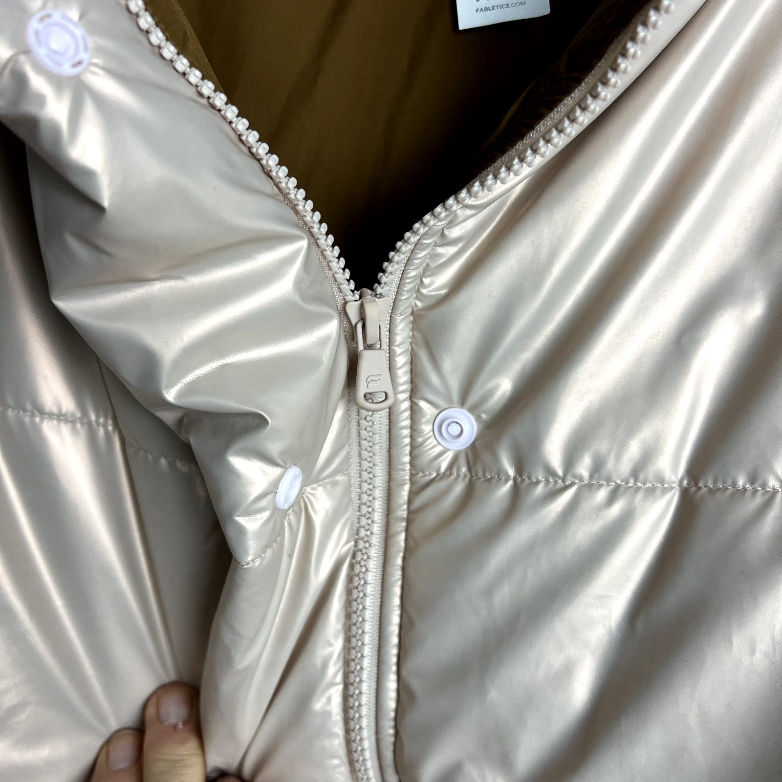 Fabletics Oversized Trend-Forward Puffer Vest in … - image 3