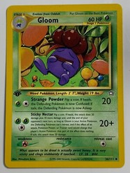 Gloom 36/111 Neo Genesis 1st Edition Uncommon