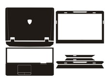 Laptop Sticker Protector Carbon fiber Cover Skin for ASUS G55 G55VW 15.6-inch