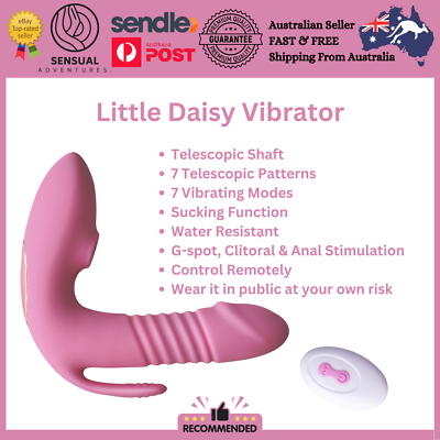 Wearable Panties Vibrator G-Spot Massager Remote Dildo Female Sex Toys for  Women
