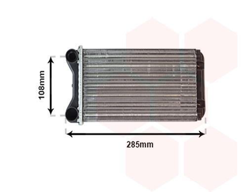 WäRmetauscher Innenraumheizung Passend FüR Audi A4 Aluminium 240X148X42-image