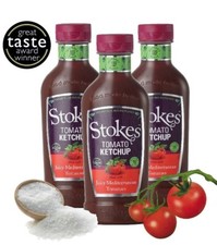 Pack of THREE Real Tomato Ketchup SQUEEZY 485g - Great Taste Award Winner!