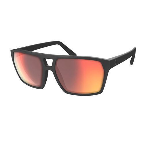 Scott Unisex Tune Sunglasses - Stylish Black-Red Chrome Enhancer 266010-0001009 - 第 1/5 張圖片
