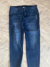 jeans hosen damen, stretch, blau, 42