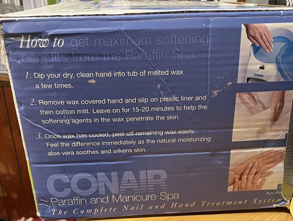 Conair PB5 Paraffin & manicure Spa with Nail Dryer- Open Box - Image 3 of 4