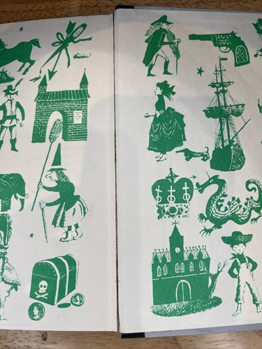 Vintage Grimms Fairy Tales Book Junior Deluxe Edition 1954 - Picture 5 of 5