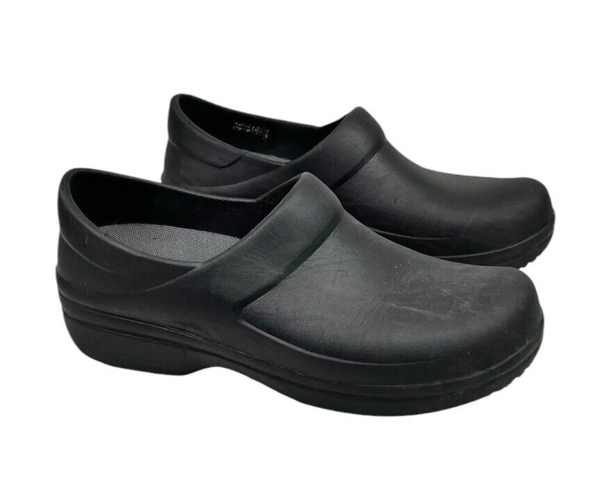 Crocs Womens Neria Pro II Black Slip On Low Top Dual Comfort Clog