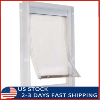 Ideal Pet Products Clear Vinyl Replacement Flap, Super Large,15'' X 20'' Flap Size