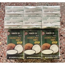 thai product coconut milk coconut water 6 boxes