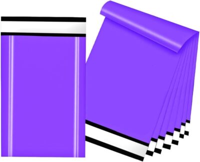 Versandtaschen lila Polybeutel stark selbstklebend Versandtasche - alle Größen