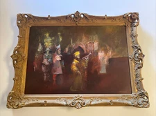 Listed Painting Surrealism Expressionism Modernism Iconic Religious Hungarian