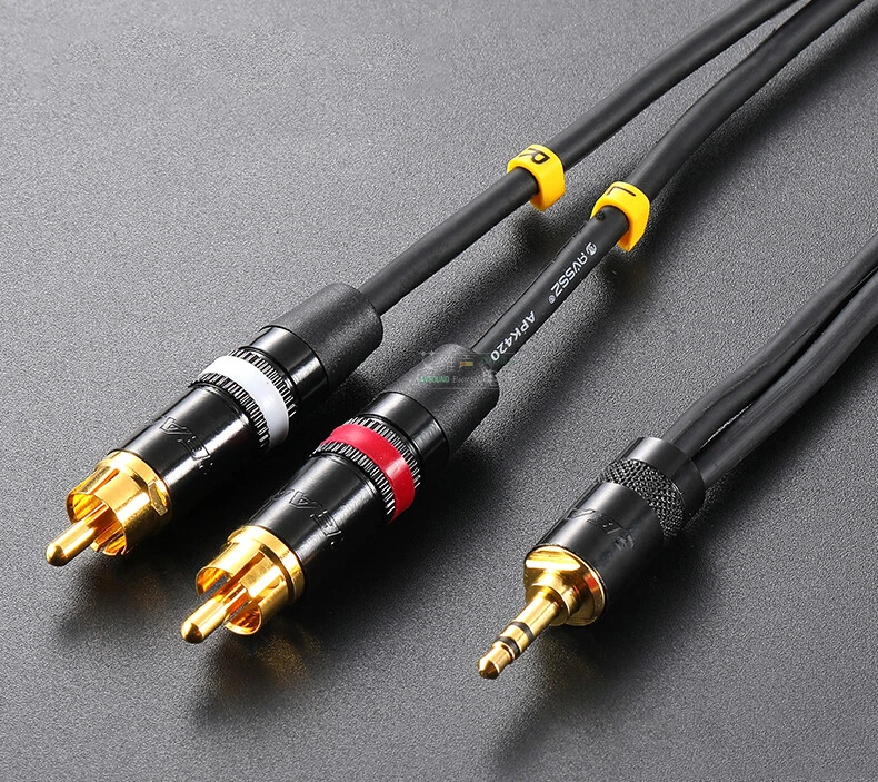 Phono RCA Connector Male Jack Plug Solderless Connector Adapter Terminal AV - Image 2 of 4