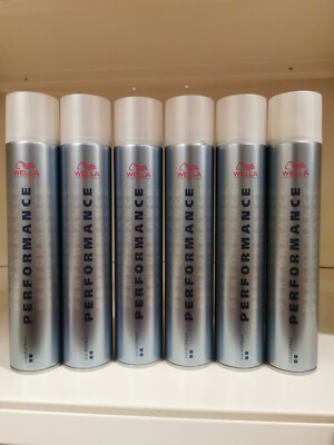 Wella Performance Wella Performance Ultra Hold Strong  Haarspray, 6x 500 ml
