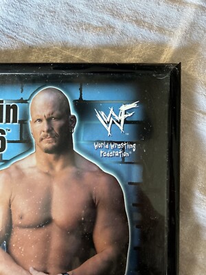 Vintage 1998-WWF Framed Stone Cold Steve Austin - Austin 3:16