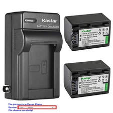Kastar Battery Wall Charger for Sony NP-FH70 & DCR-DVD650 DCR-DVD653 DCR-DVD703