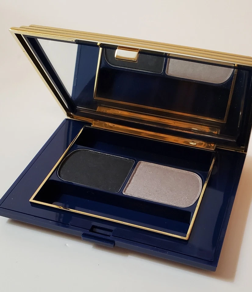 (x2) Sombra de ojos Alexandra de Markoff Duet Jet / Silver Cloud NUEVA descontinuada Foto 2 de 4