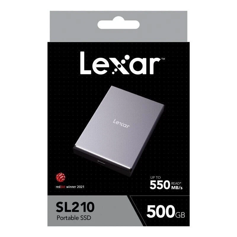 Lexar SL210 Tragbare Solid State Drive SSD bis zu 550MB/s lesen 500GB 1TB 2TB - Bild 2 von 4