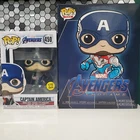 FUNKO POP! MARVEL Captain America #450 MCM Comic Con 2019 LE (Vaulted) GITD