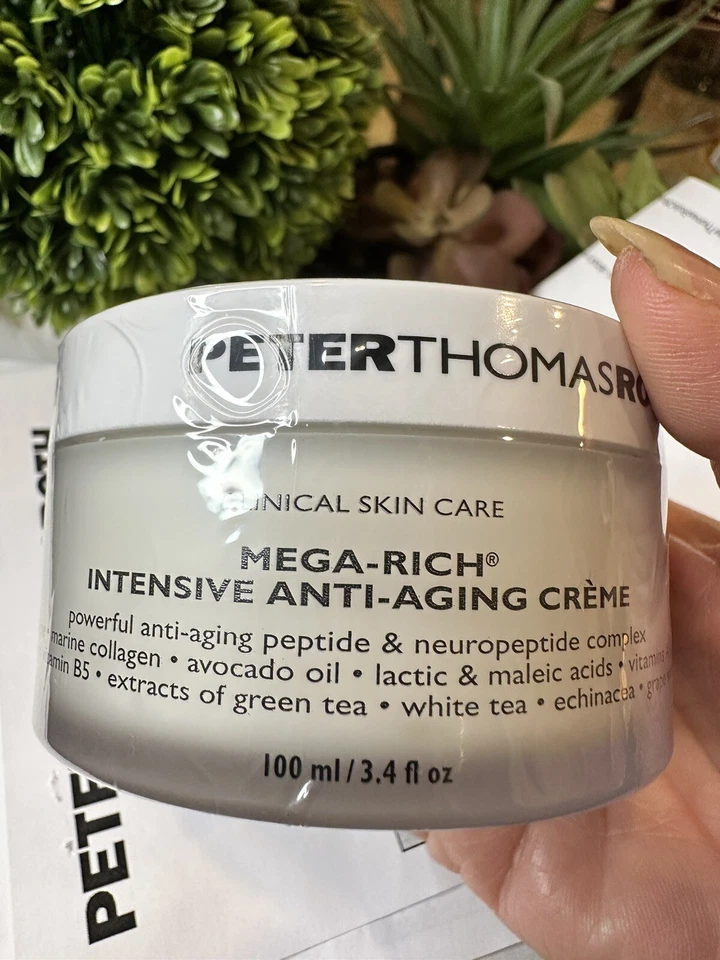PETER THOMAS ROTH MEGA RICH INTENSIVE ANTIAGING CELLULAR CREME SUPER SIZE 3.4 oz - Image 4 of 4