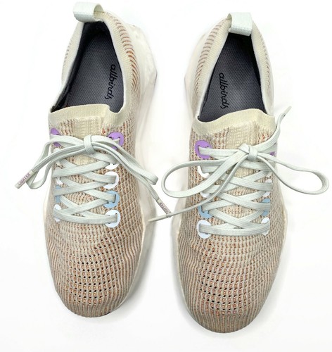 AllBirds Tree Flyer Cream Hush Multi Color Running Shoes Women’s 8.5 - Picture 8 of 17