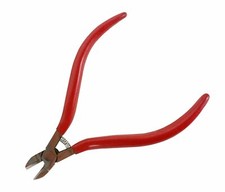 5" Side Cutter Pliers with Spring Jewelry Making Wire Metal Cutting Repair Tool