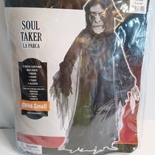 Soul Taker Child Small 4-6 Costume NO MASK New Halloween