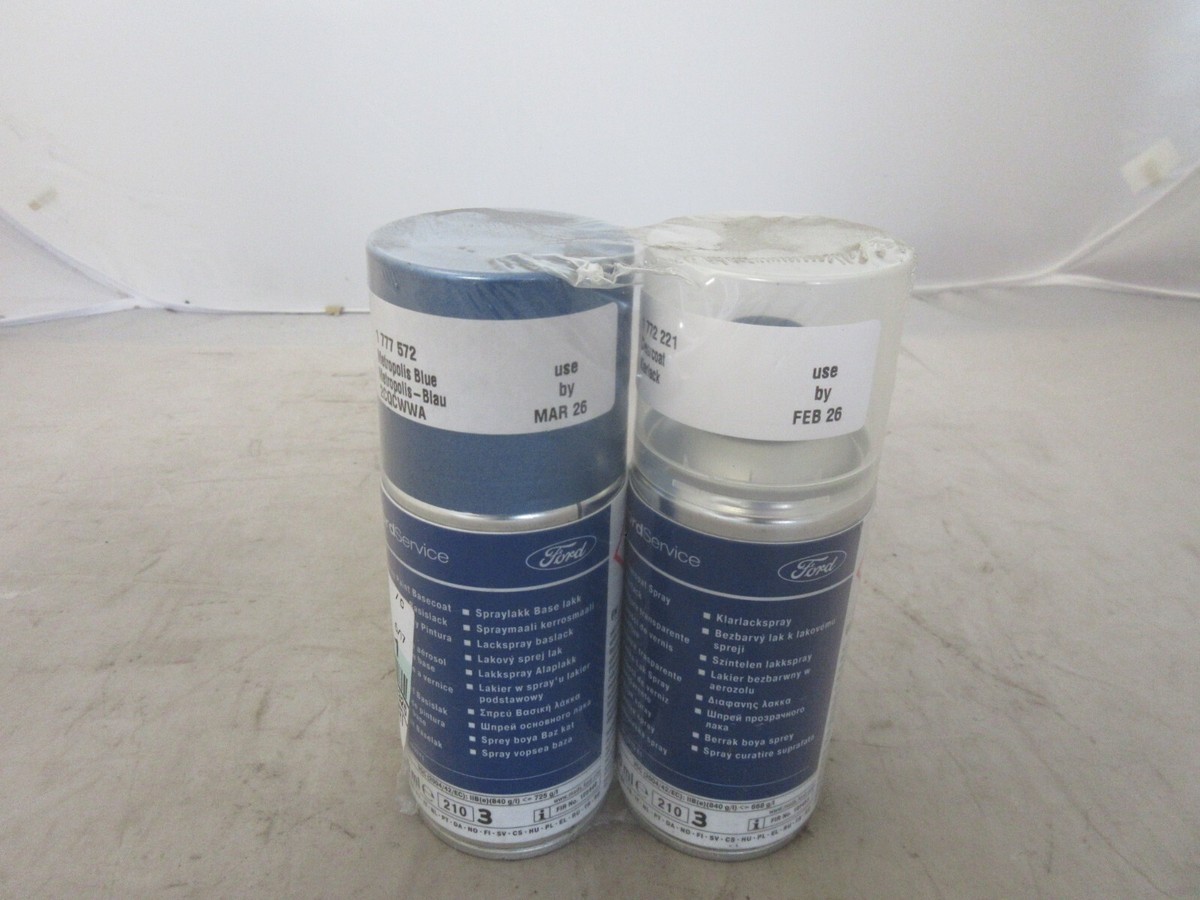 Genuine Ford Metropolis Blue Touch Up Paint Set 2592041 | eBay
