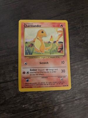 1995 charmander Pokmon card | eBay